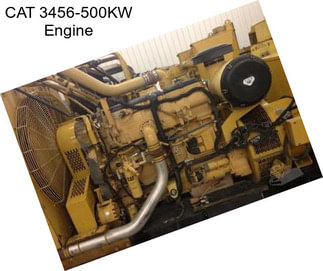 CAT 3456-500KW Engine