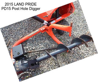 2015 LAND PRIDE PD15 Post Hole Digger