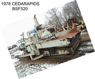 1978 CEDARAPIDS BSF520