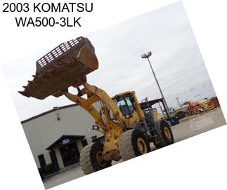 2003 KOMATSU WA500-3LK
