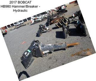 2017 BOBCAT HB980 Hammer/Breaker - Hydraulic