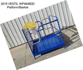 2019 VESTIL WP4848DD Platform/Basket