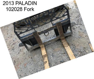 2013 PALADIN 102028 Fork