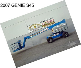 2007 GENIE S45