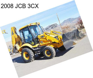 2008 JCB 3CX