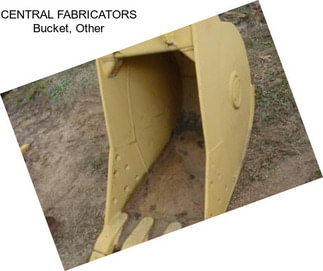 CENTRAL FABRICATORS Bucket, Other