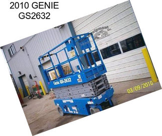 2010 GENIE GS2632