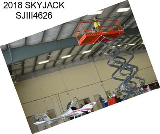 2018 SKYJACK SJIII4626