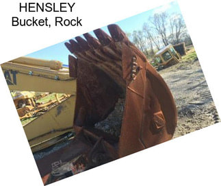 HENSLEY Bucket, Rock