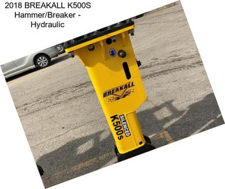 2018 BREAKALL K500S Hammer/Breaker - Hydraulic