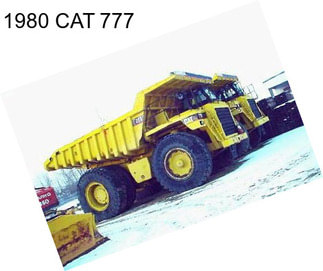 1980 CAT 777