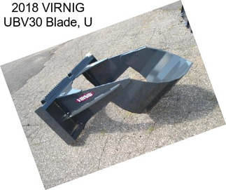 2018 VIRNIG UBV30 Blade, U