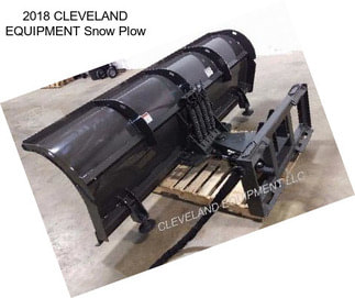 2018 CLEVELAND EQUIPMENT Snow Plow