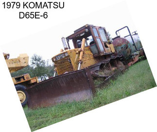 1979 KOMATSU D65E-6