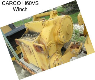 CARCO H60VS Winch