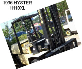 1996 HYSTER H110XL