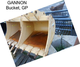 GANNON Bucket, GP