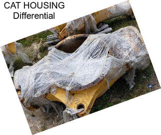 CAT HOUSING Differential