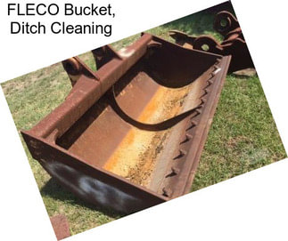 FLECO Bucket, Ditch Cleaning