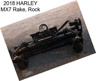 2018 HARLEY MX7 Rake, Rock