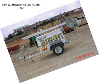 2001 ALLMAND BROS NIGHT-LITE PRO