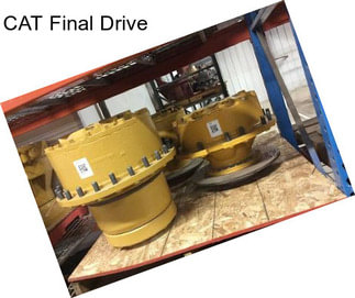 CAT Final Drive