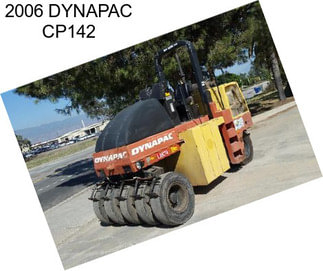 2006 DYNAPAC CP142