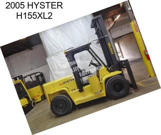 2005 HYSTER H155XL2