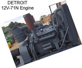 DETROIT 12V-71N Engine