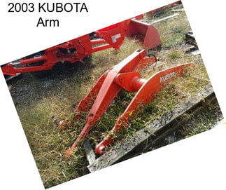 2003 KUBOTA Arm