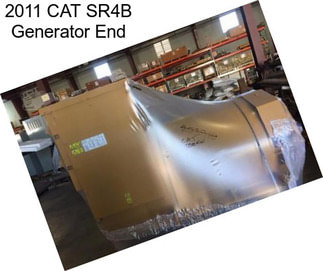 2011 CAT SR4B Generator End