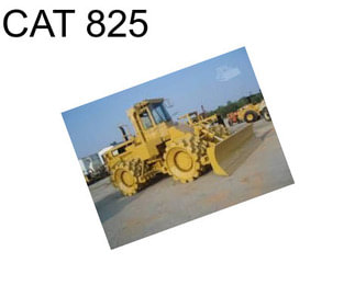 CAT 825