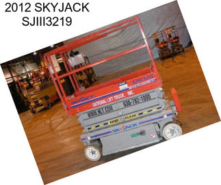 2012 SKYJACK SJIII3219