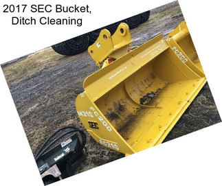 2017 SEC Bucket, Ditch Cleaning