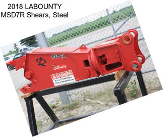 2018 LABOUNTY MSD7R Shears, Steel