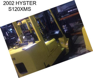 2002 HYSTER S120XMS