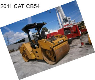 2011 CAT CB54