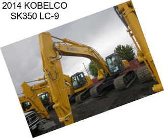 2014 KOBELCO SK350 LC-9