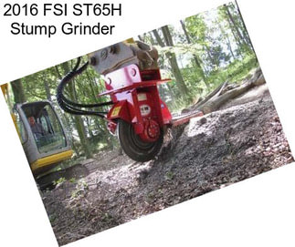 2016 FSI ST65H Stump Grinder