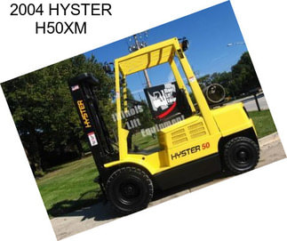 2004 HYSTER H50XM