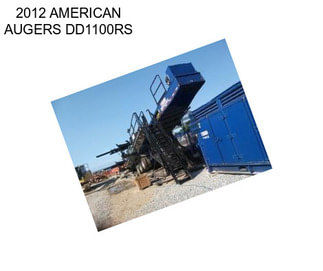 2012 AMERICAN AUGERS DD1100RS