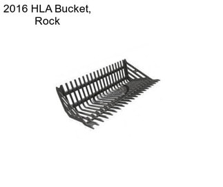 2016 HLA Bucket, Rock