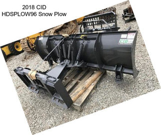 2018 CID HDSPLOW96 Snow Plow