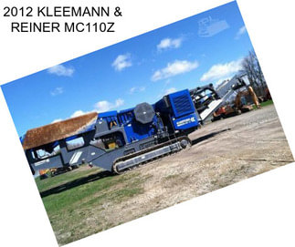 2012 KLEEMANN & REINER MC110Z