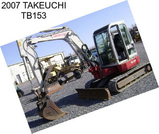 2007 TAKEUCHI TB153