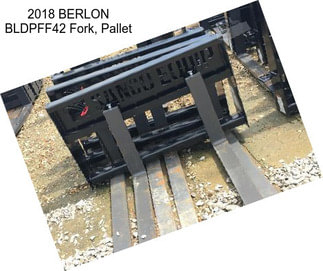 2018 BERLON BLDPFF42 Fork, Pallet