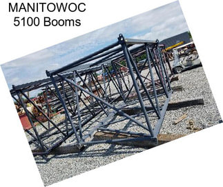 MANITOWOC 5100 Booms