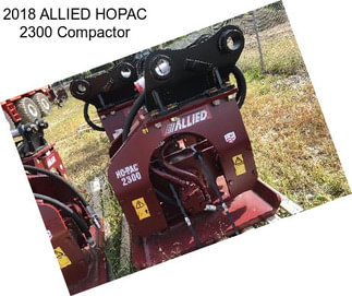 2018 ALLIED HOPAC 2300 Compactor