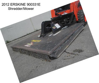 2012 ERSKINE 900331E Shredder/Mower
