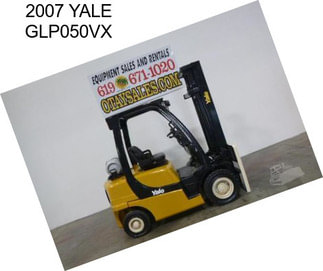 2007 YALE GLP050VX